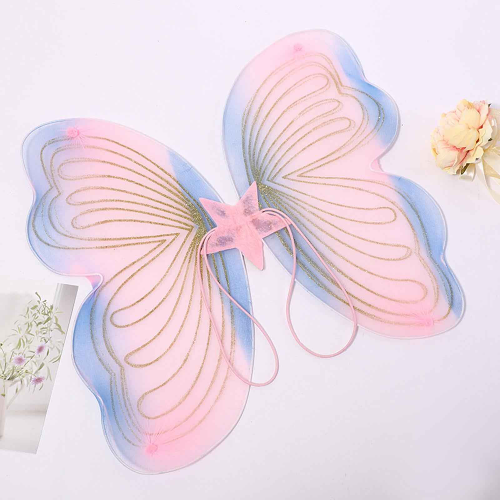 Girls Butterfly Wing Fairy Angel for Theme Party Supplies Cosplay Kids