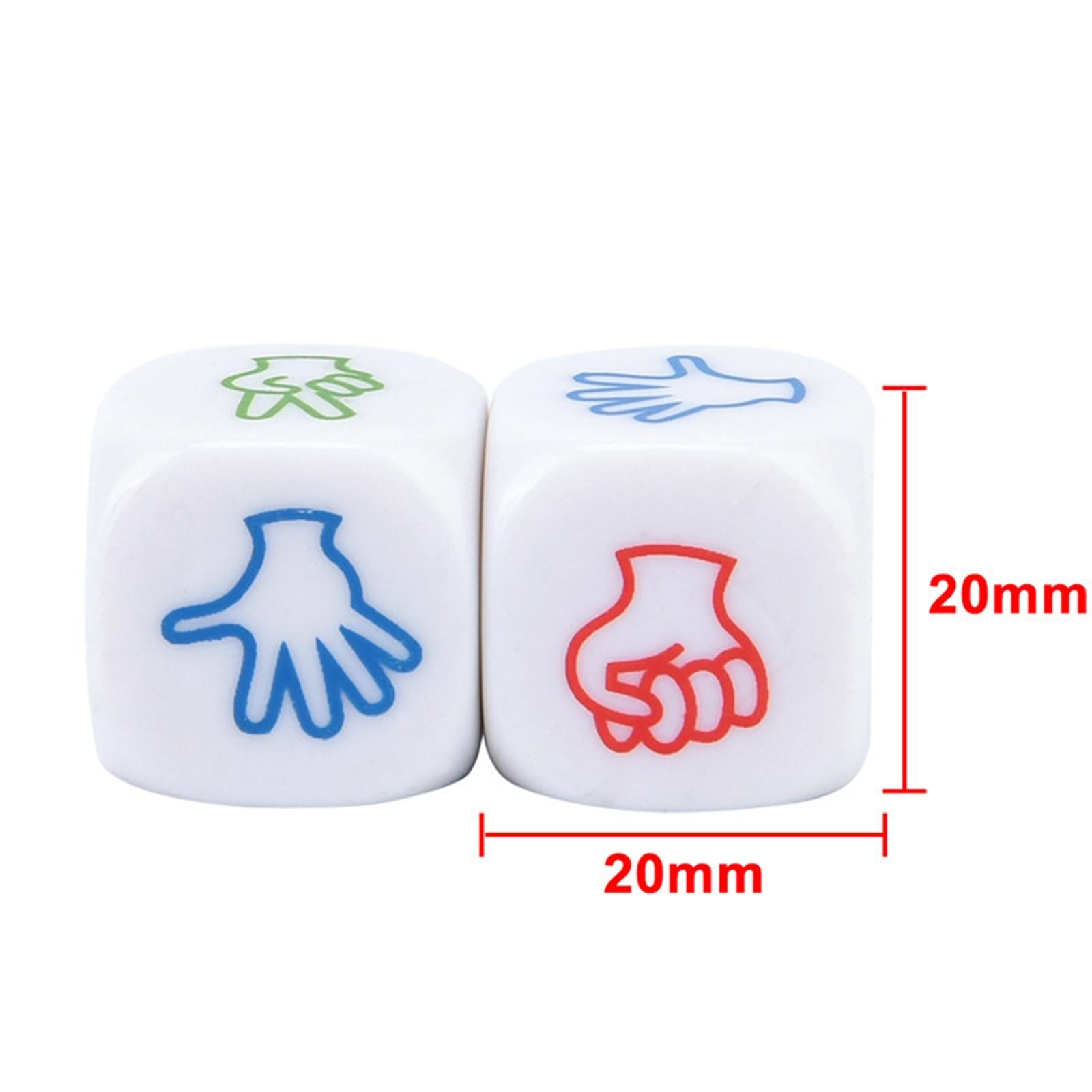 5xDice Games Drinking Decider Games Table Borad 6 Side for family Adult