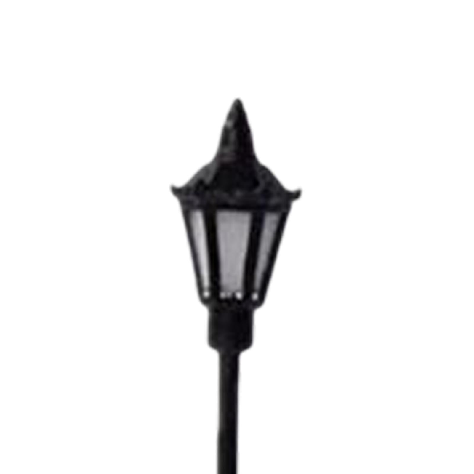 10x Model Railway Lamps HO Scale Street Lights Garden Garden Decor Hexagon light
