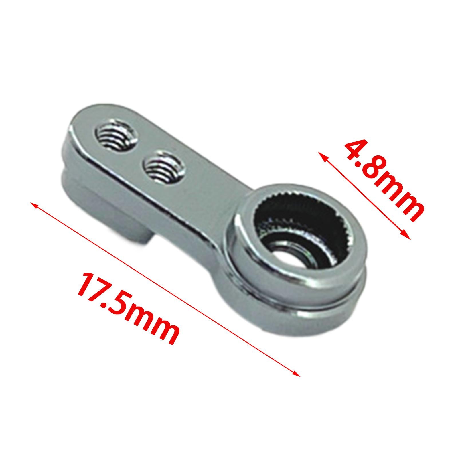 3xRC Car 1/24 Servo Arm Replacement Durable CNC Machined Aluminum Alloy Parts titanium