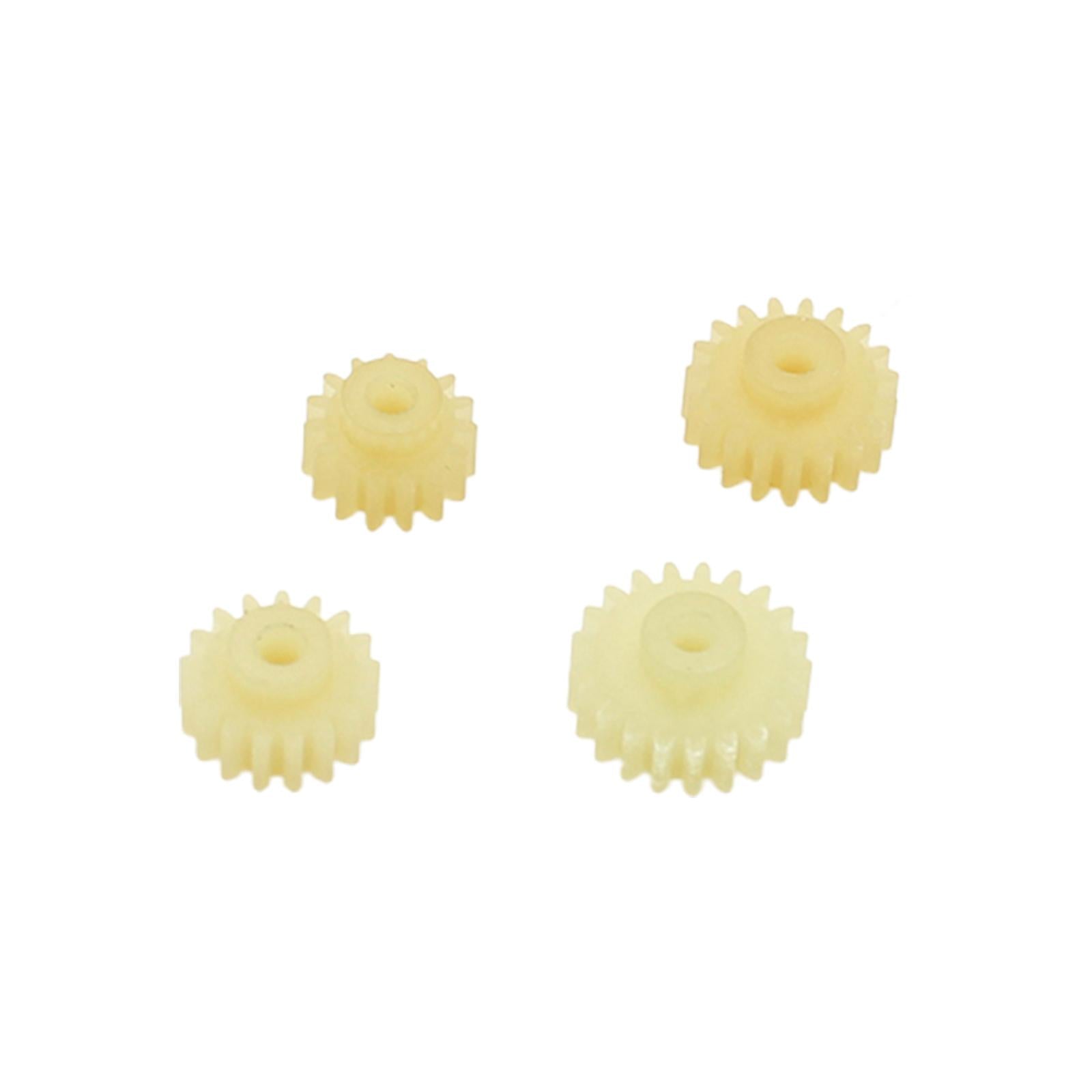 4x4Pcs RC Car Gear RC Car Pinion Gear for Wltoys 284131 1:28 Crawler DIY Parts