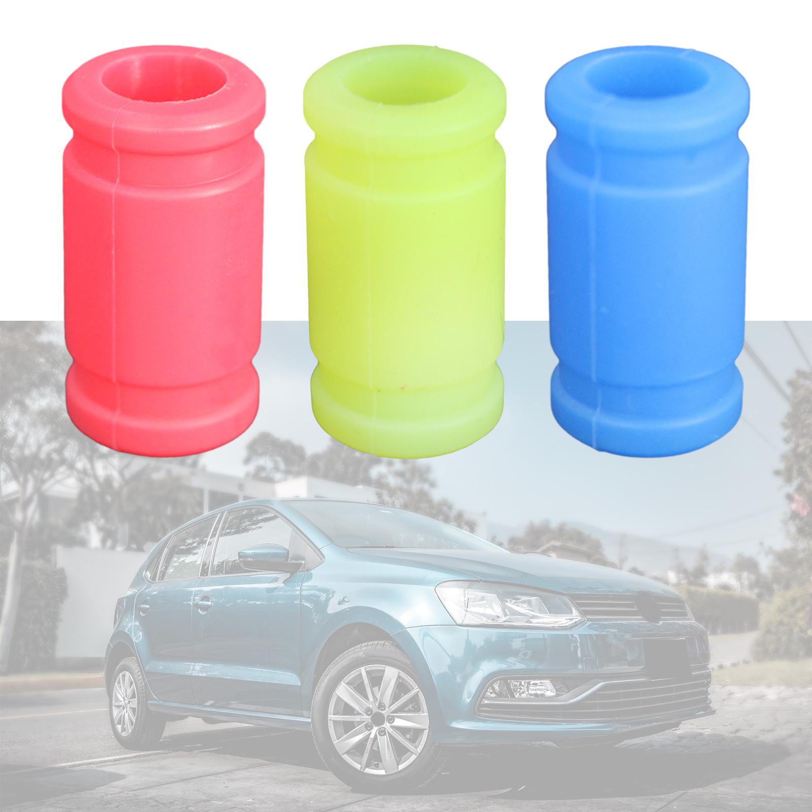 3xRC Exhaust Tube Durable 1/8 Tank Car Exhaust Tube for HSP Replacements 94102 red