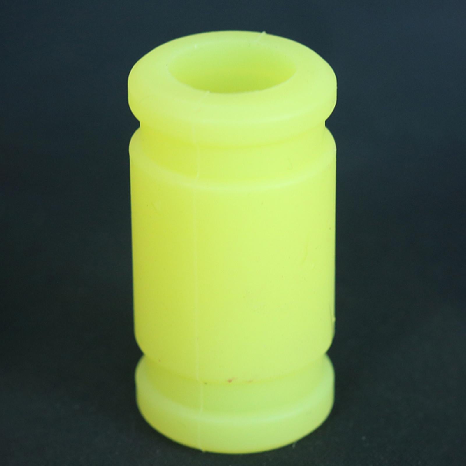 3xRC Exhaust Tube Durable 1/8 Tank Car Exhaust Tube for HSP Replacements 94102 yellow