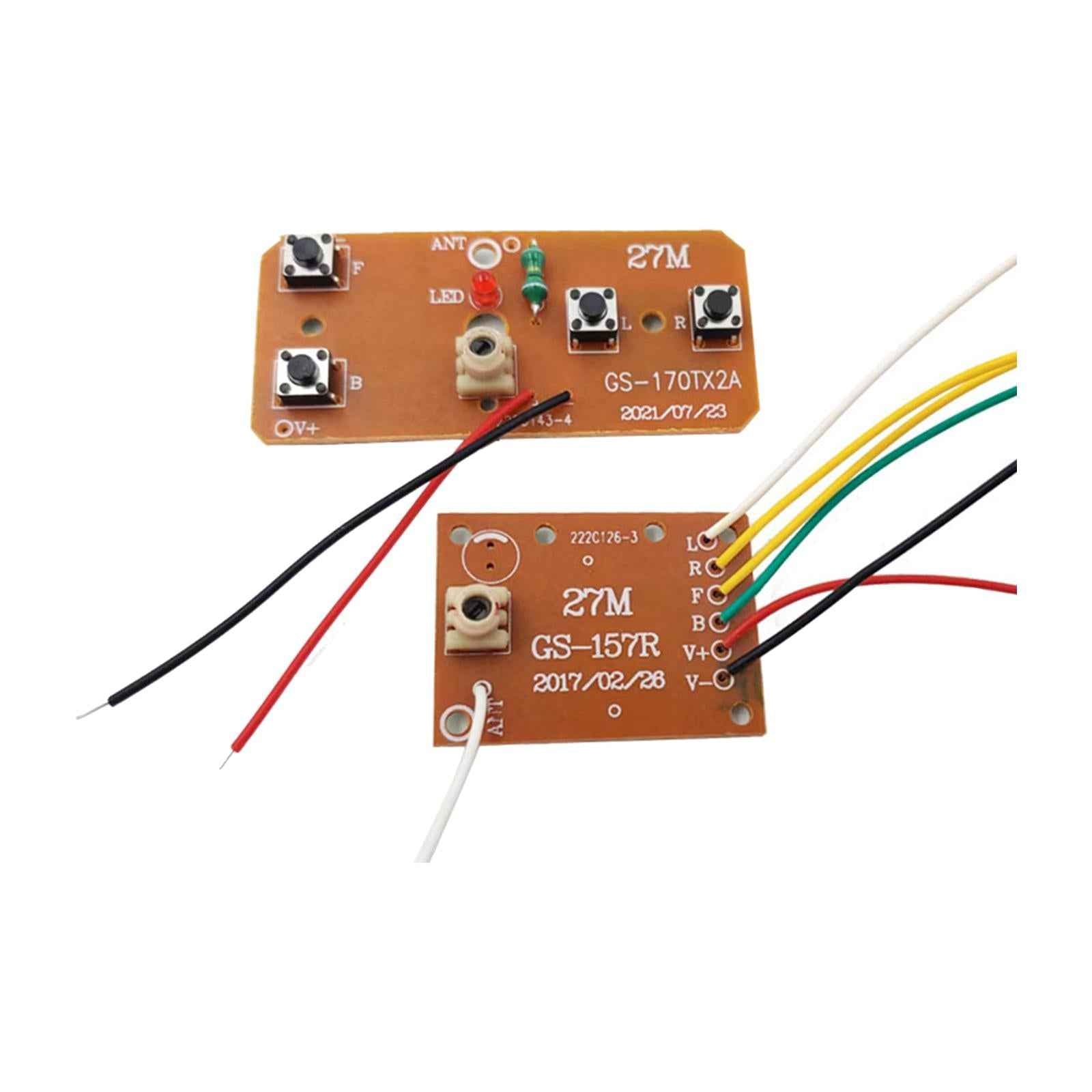 Remote Control Circuit Board 4 Channels for RC Truck Toy DIY RC Airplane Toy