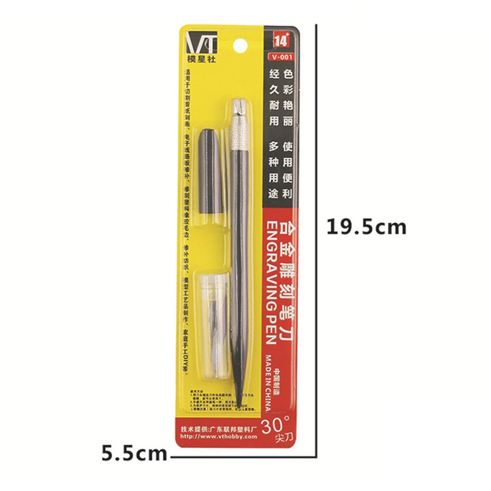2xHobby Knife Cutting Tool Carving Craft Knife for Models Cutting Drawing