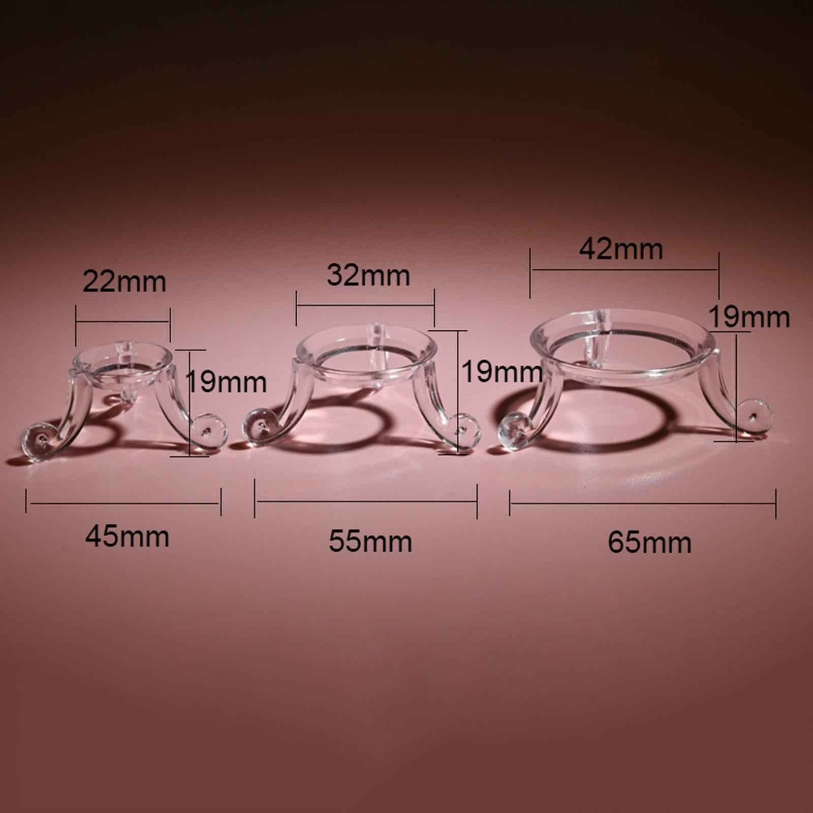 Small Ball Display Stand Acrylic Display Stand for Softball Spheres Baseball S