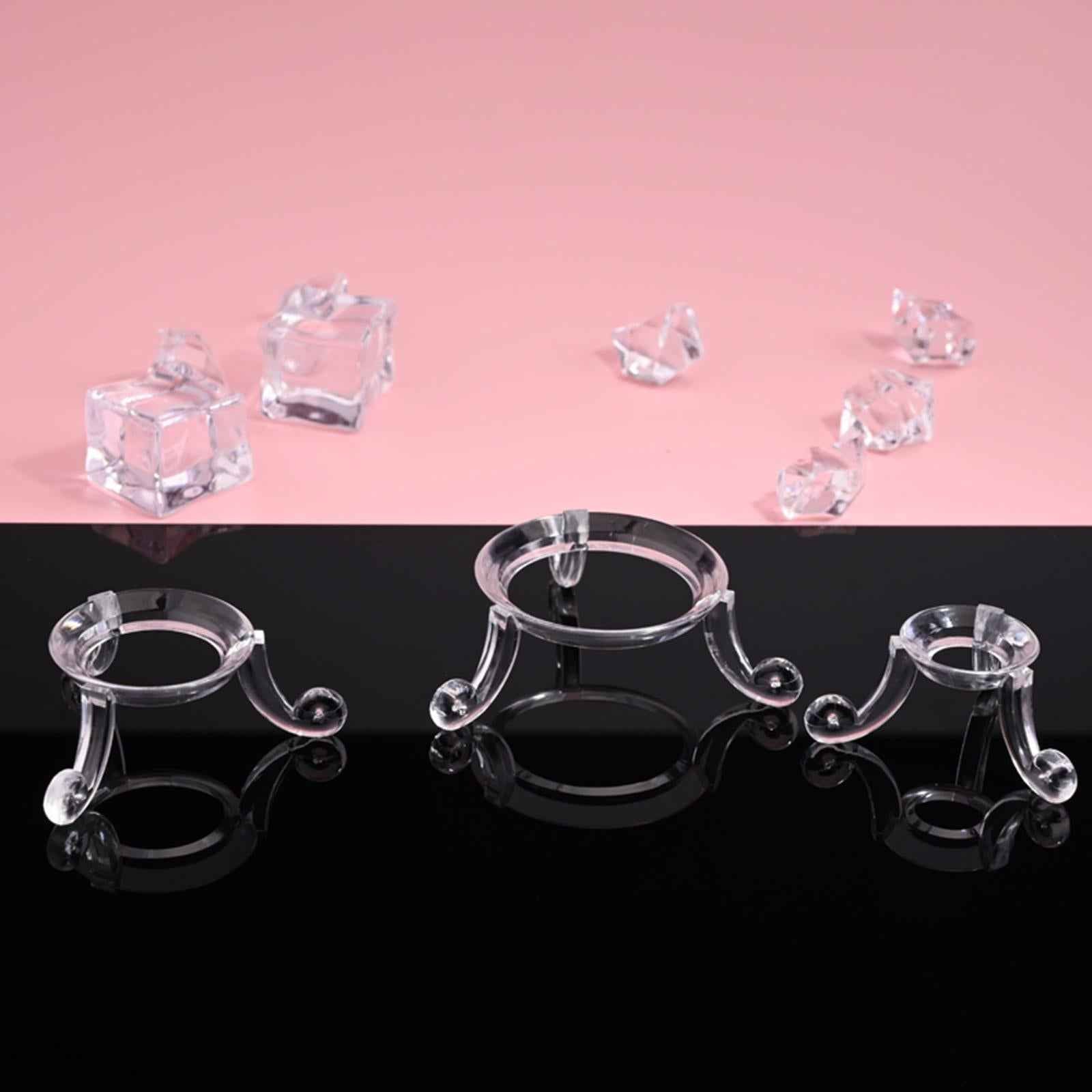 Small Ball Display Stand Acrylic Display Stand for Softball Spheres Baseball S