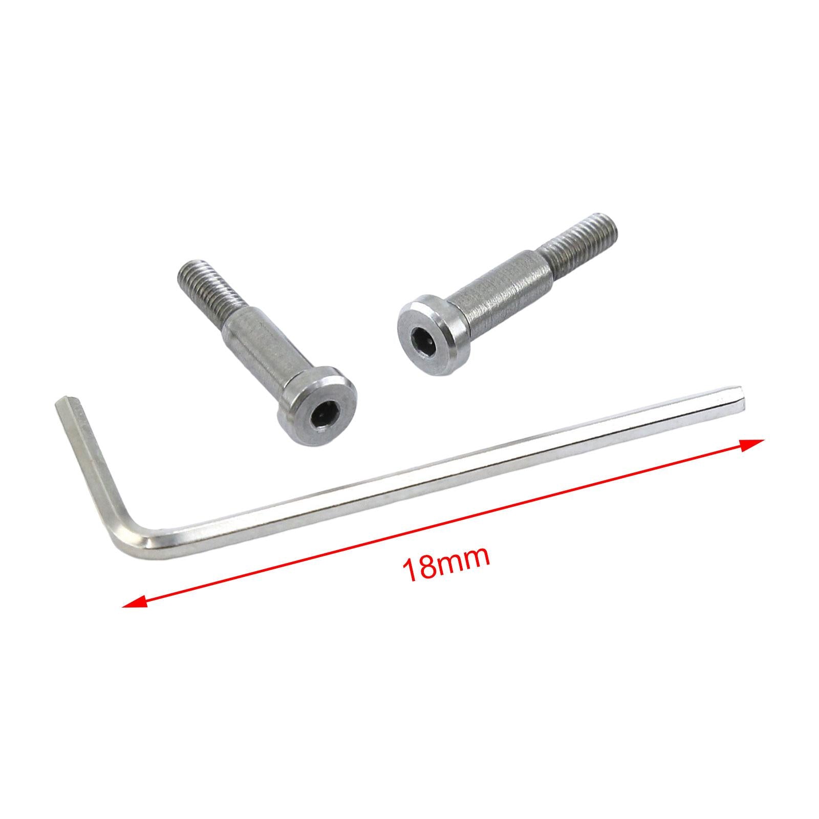4xLow Friction Step Screw 3x18mm Universal RC Screw Kits for TT02ft 1:10 Scale