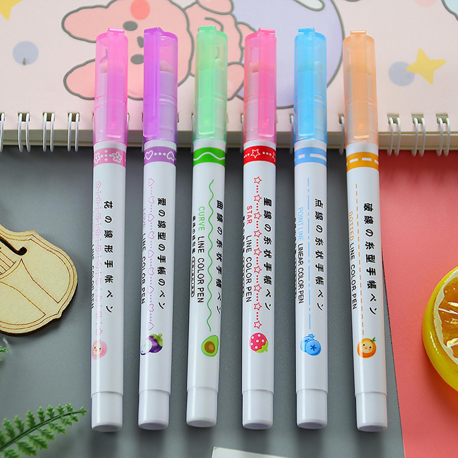 2xJournal Pens Self Outline Markers for Greeting Card Making Painting 1 piece