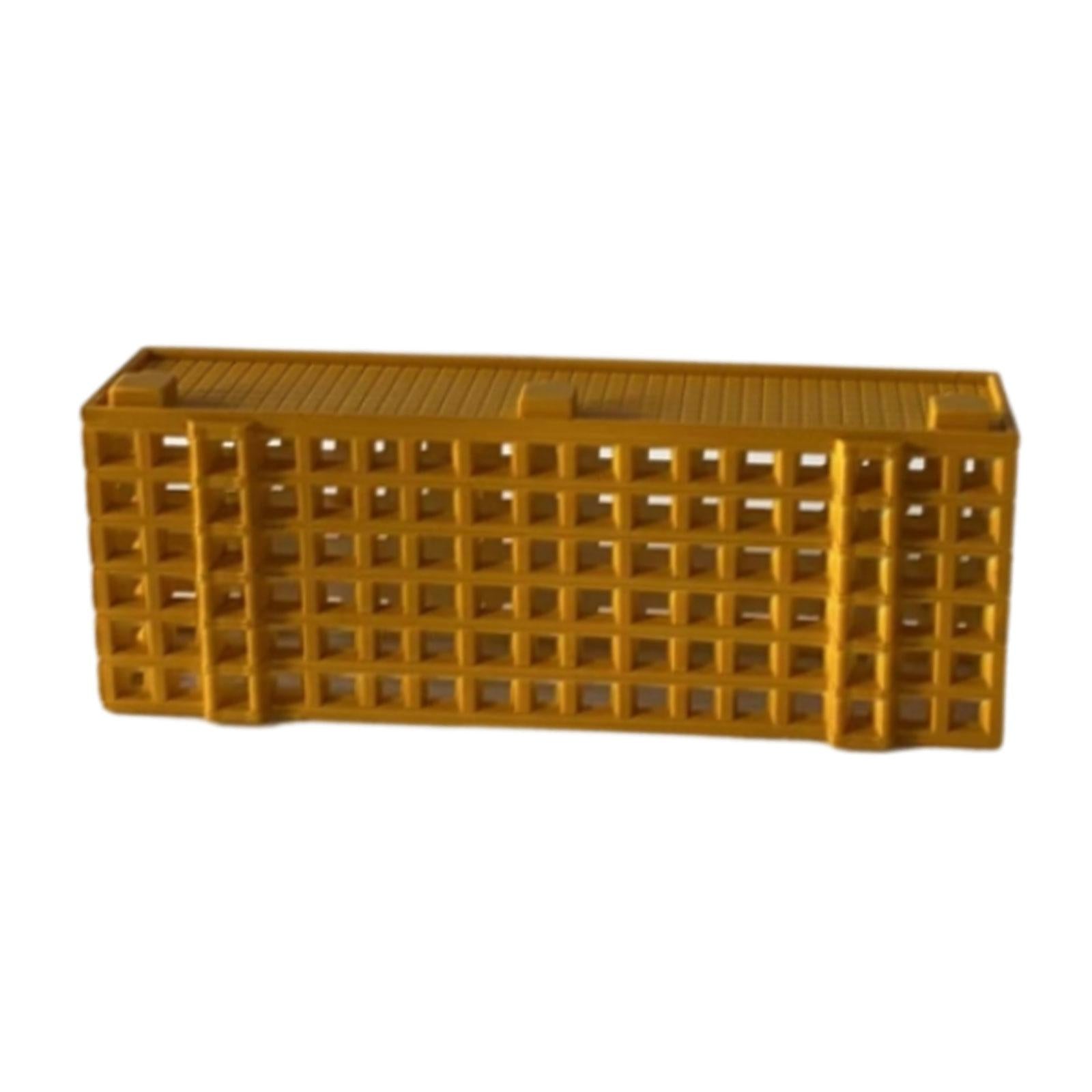 4xRailroad Architecture Layout 1/500 Construction Building Landscape Materials Style C