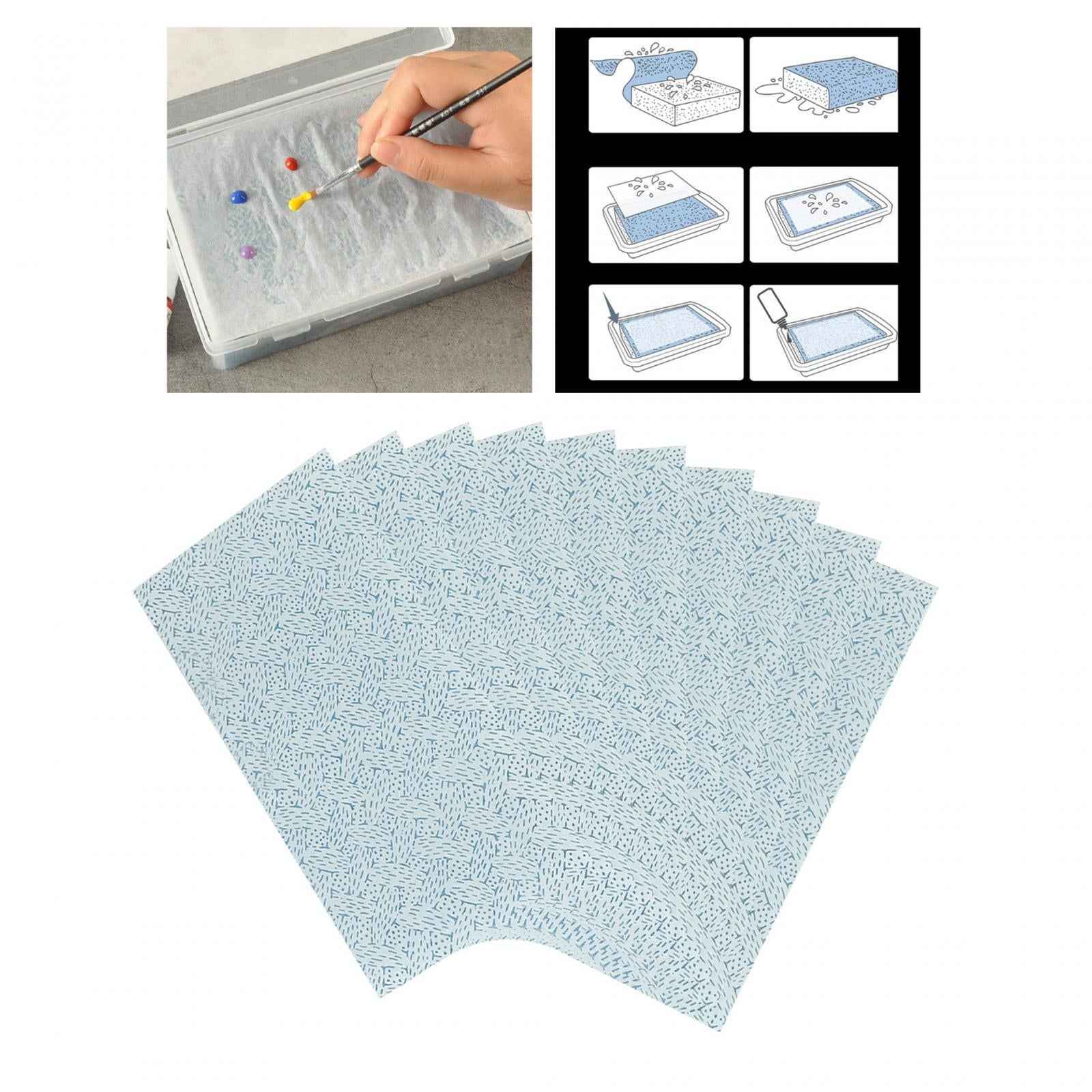 Wet Palette for Acrylic Painting Model Coloring Wet Tray for Model Paint Model Wet Paper