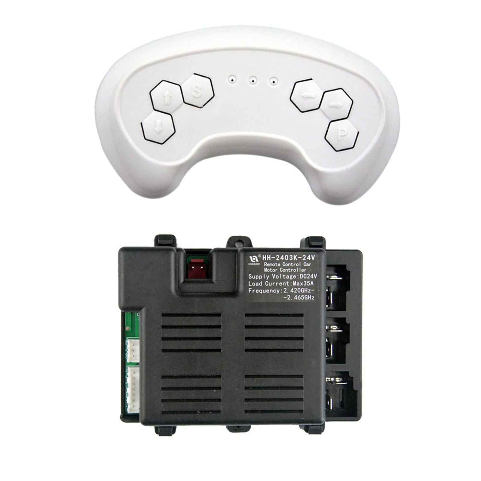 Children Electric Riding Toy Car Parts Durable DIY Accessories 24V Practical Receiver and Remote