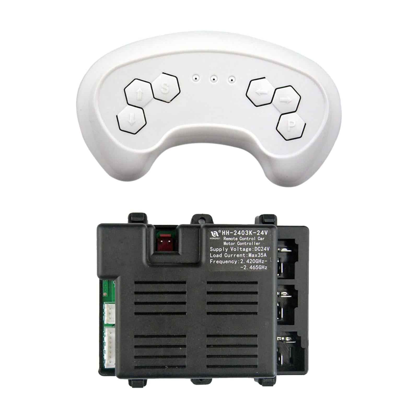 Children Electric Riding Toy Car Parts Durable DIY Accessories 24V Practical Receiver and Remote