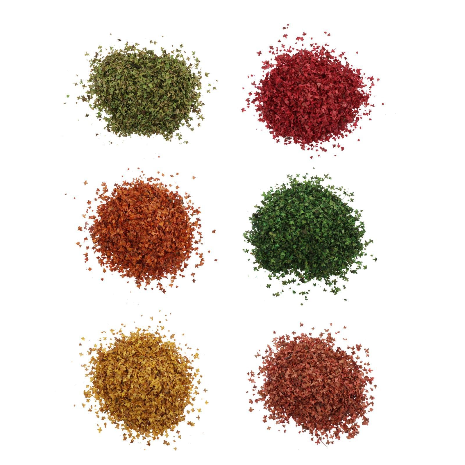 3xRealistic Miniature Leaves Simulation Leaves for Train DIY Mini Model Layout Summer Green