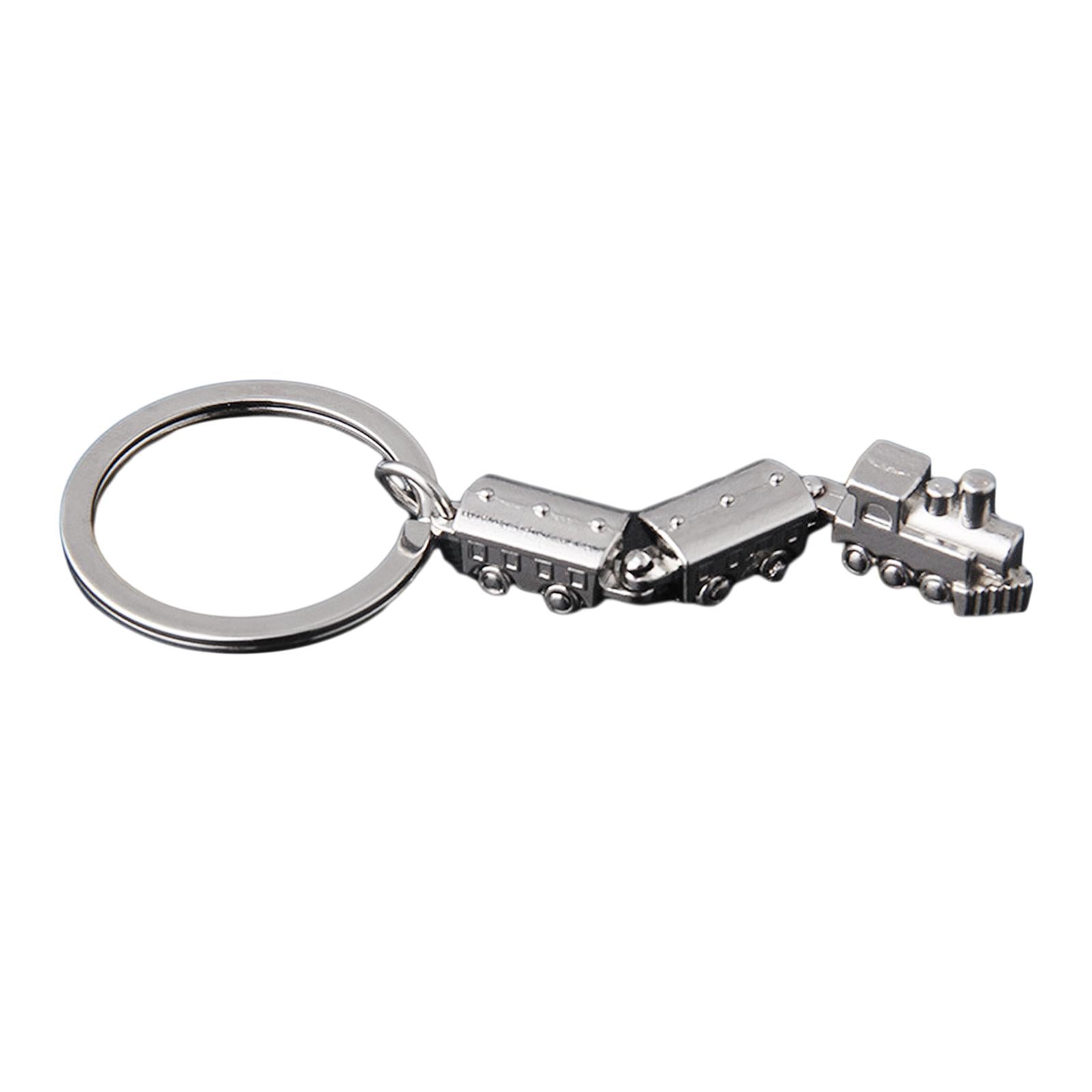 3xMini Train Keychain Key Holder Train Enthusiast Present Valentines Day Gifts