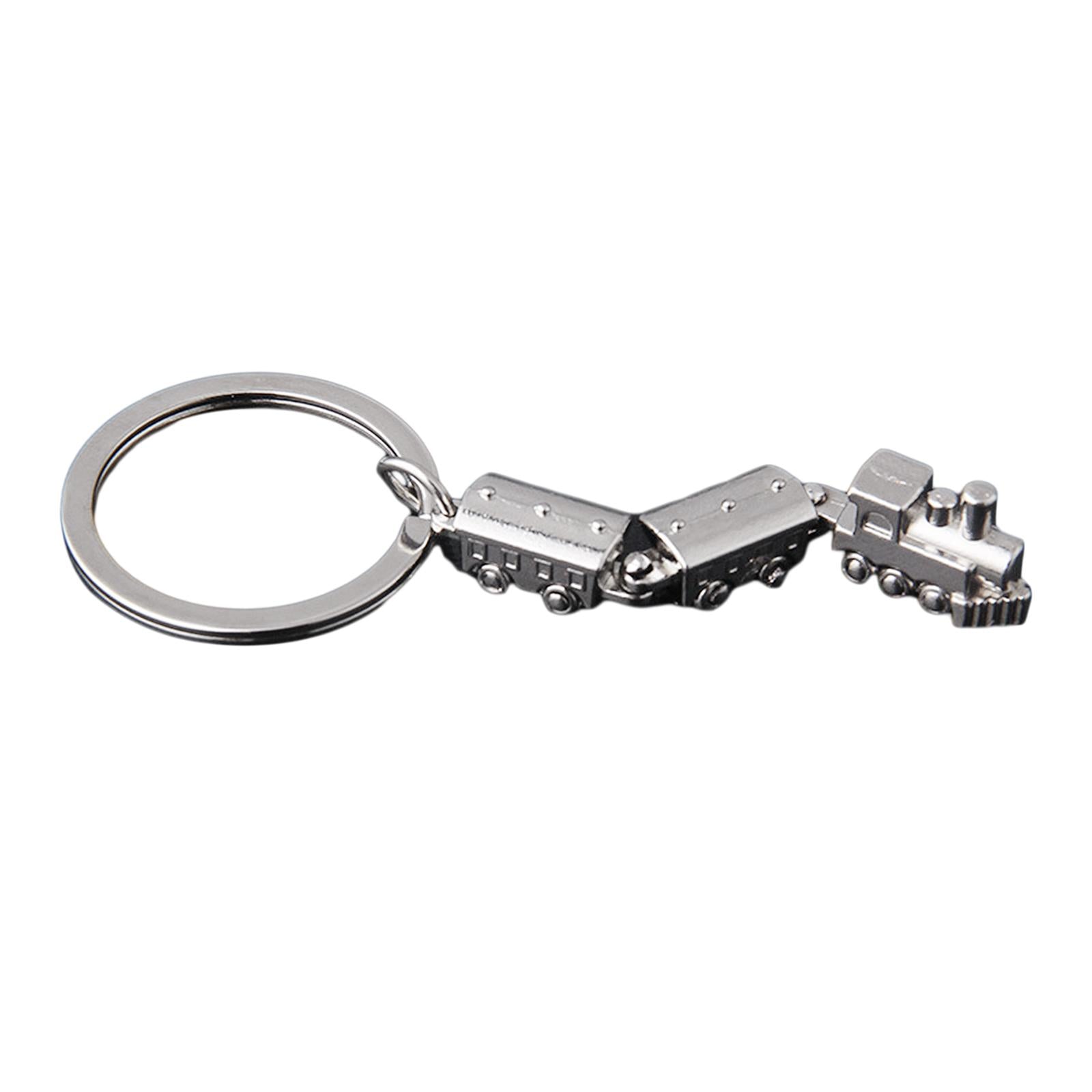 3xMini Train Keychain Key Holder Train Enthusiast Present Valentines Day Gifts