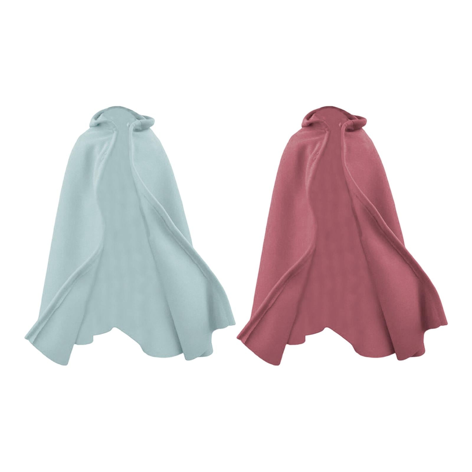 4x1:6 Scale Miniature Hoodie cloaks Cosplay Outfit for 12'' Action Figure Blue