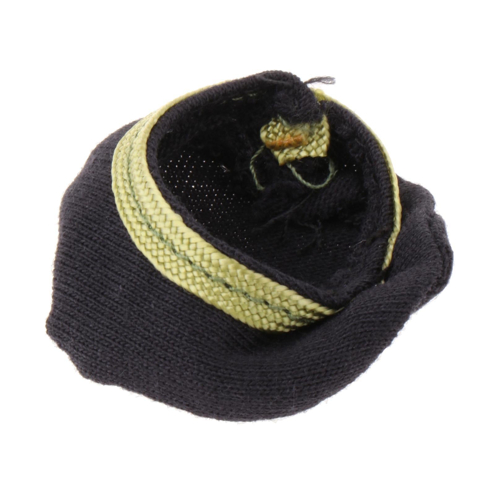 3x1/6 Soldier Berets Doll Decor Accessories for 12'' inch Soldier Figures