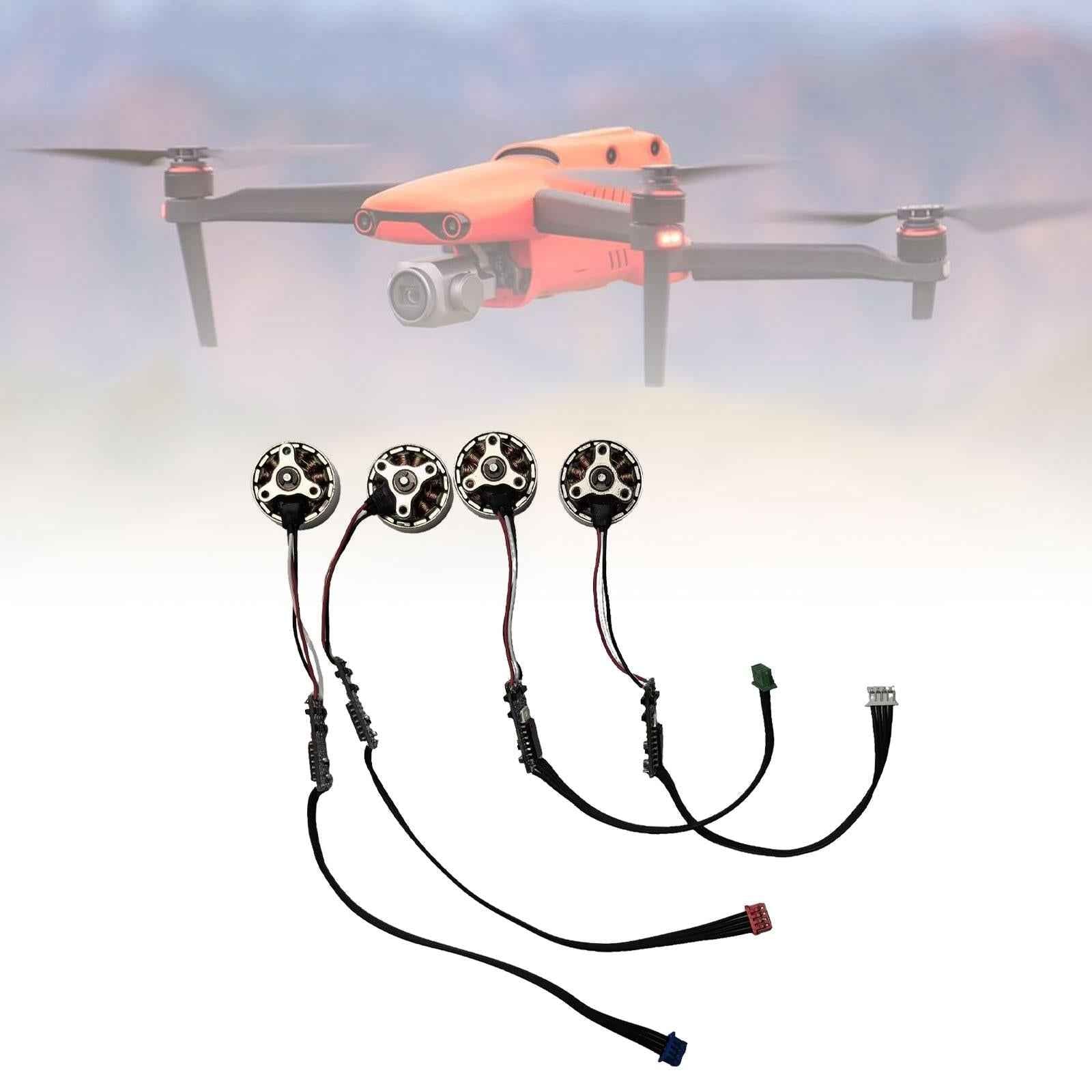 4 Pieces Brushless Motor DIY Accs Spare Parts Replace for S99 RC Plane Drone