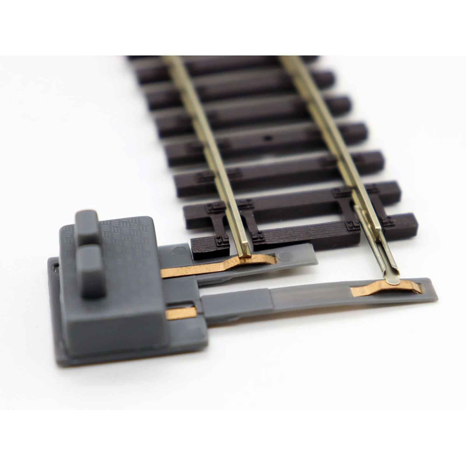 Model Trains HO Scale Digital Power Connecting Clips for 1:87 Scale DIY Accs Gray