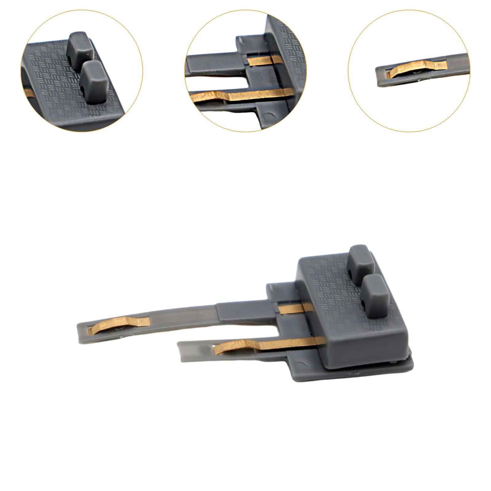Model Trains HO Scale Digital Power Connecting Clips for 1:87 Scale DIY Accs Gray