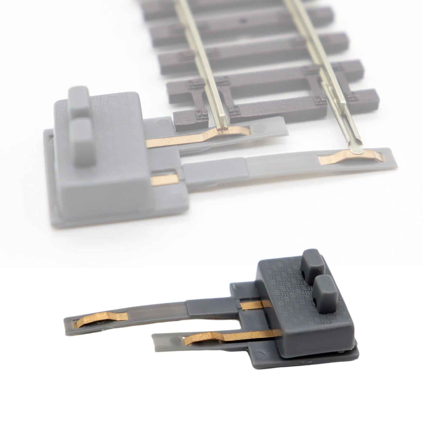 Model Trains HO Scale Digital Power Connecting Clips for 1:87 Scale DIY Accs Gray