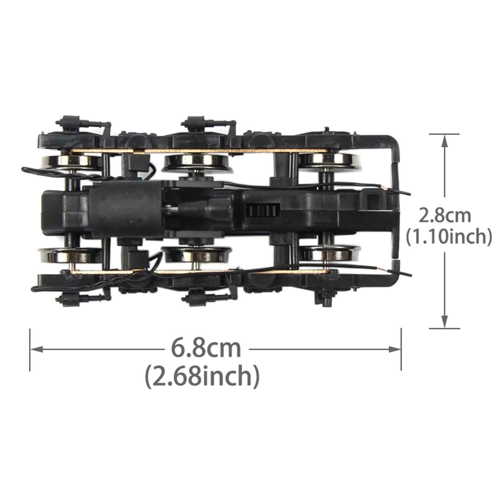 1:87 Model Trains Bogies Diorama DIY Landscape Spring Bogies for Model Train