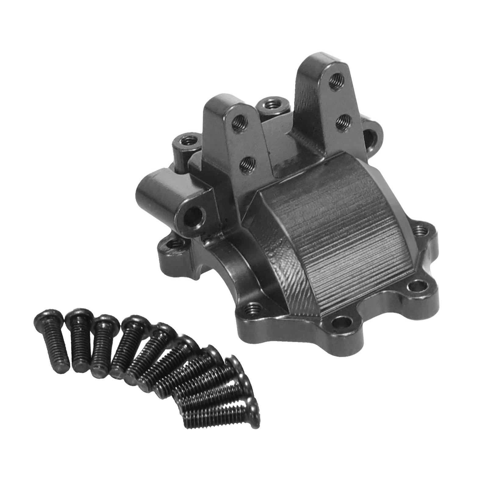 Aluminum Alloy Front Gear Box Cover for 1/14 H14BM 14210 14209 DIY Parts Titanium