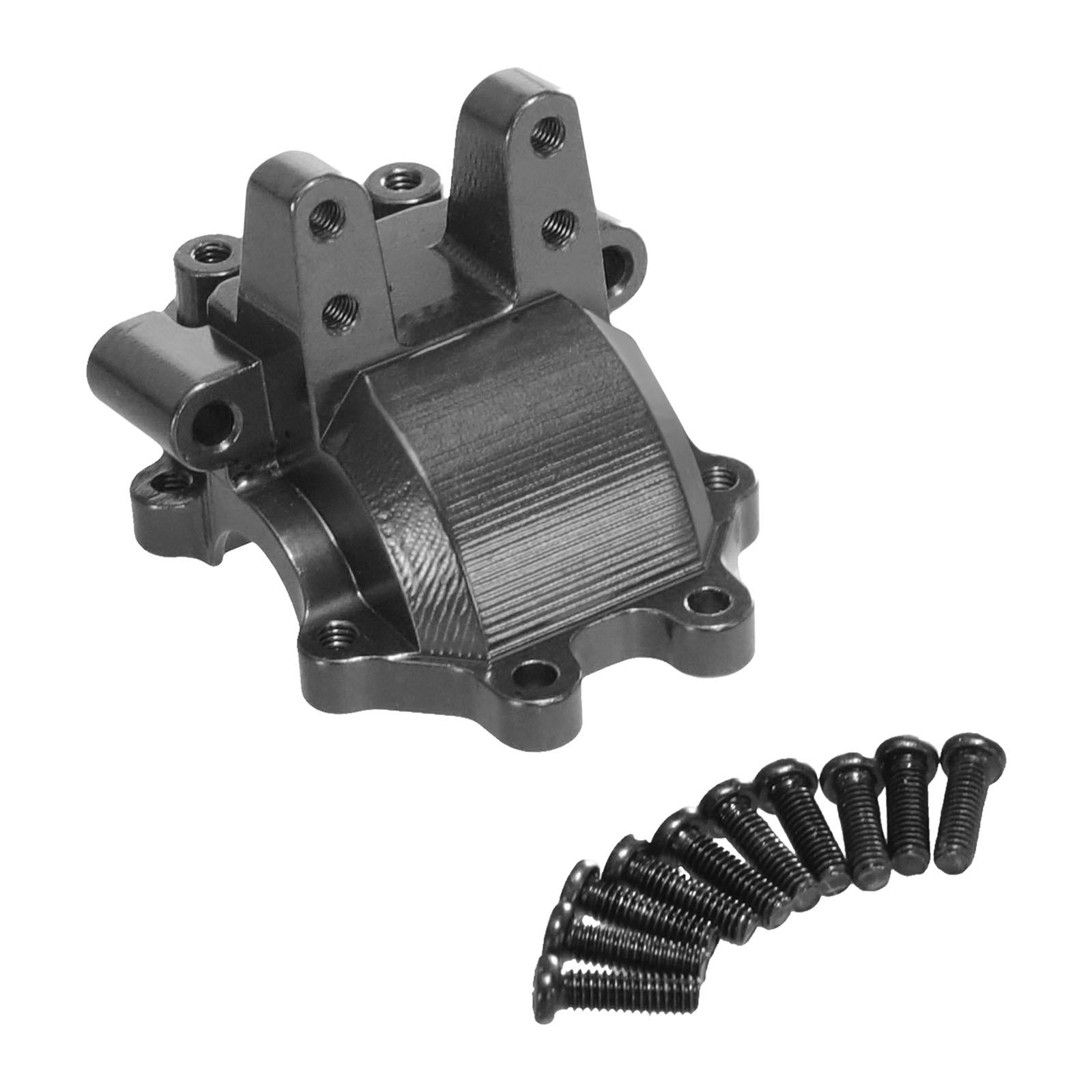 Aluminum Alloy Front Gear Box Cover for 1/14 H14BM 14210 14209 DIY Parts Titanium