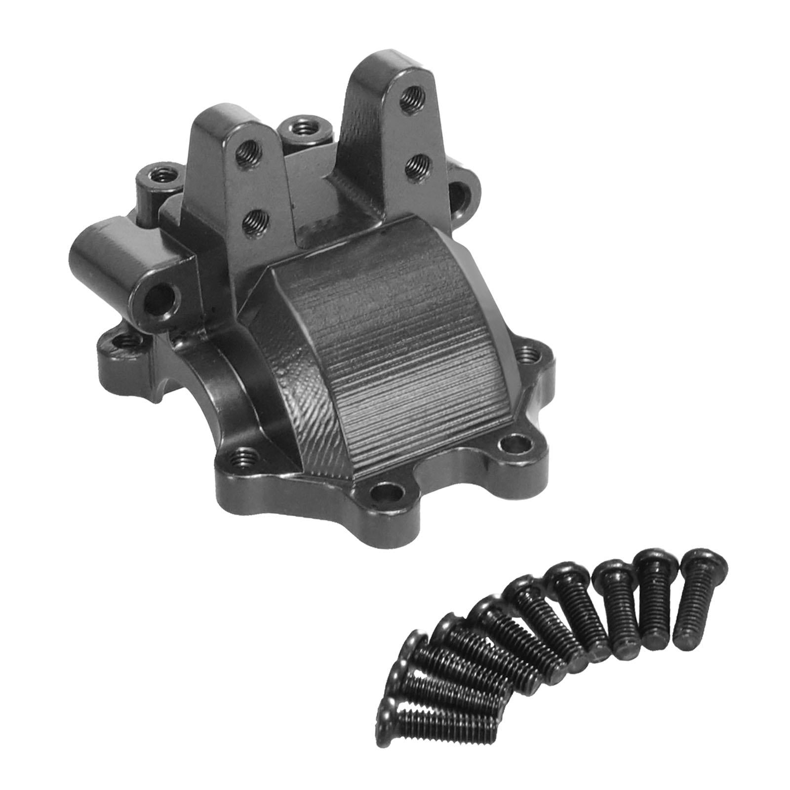 Aluminum Alloy Front Gear Box Cover for 1/14 H14BM 14210 14209 DIY Parts Titanium