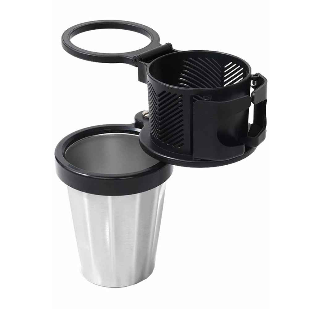 360° Rotation Vehicle Cup Holder Heat Preservation 3 in 1 Foldable Cell Phone Mount