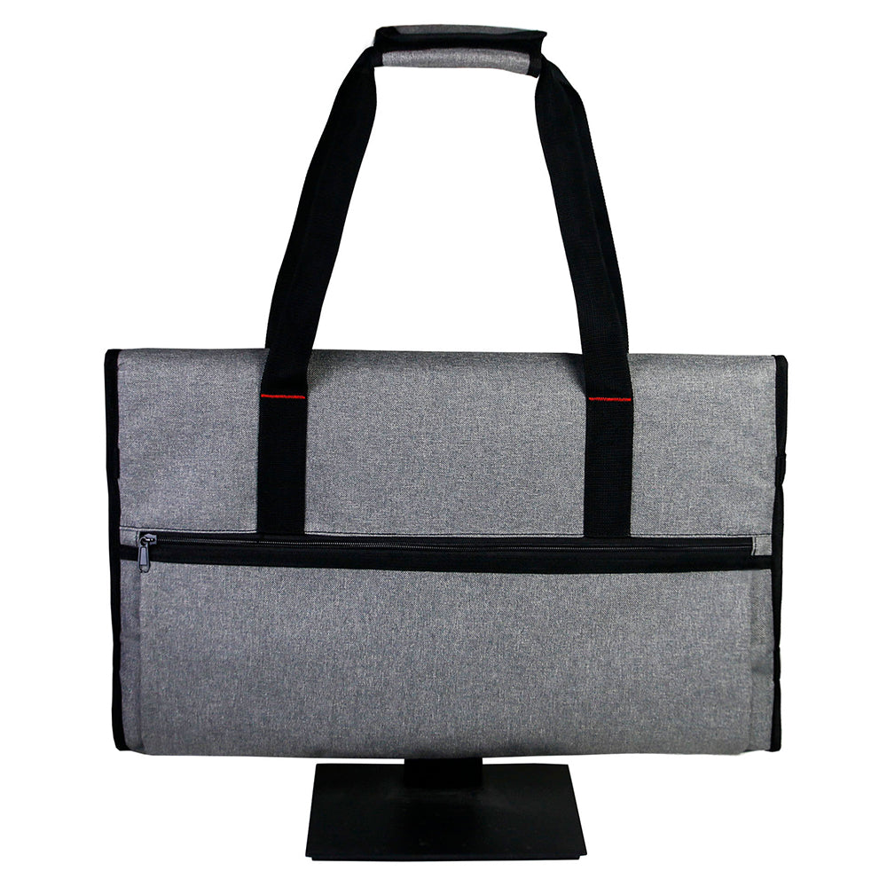 Protective Monitor Bag With Velvet Lining Travel Carrying Case for 24" LCD Screens and Monitors - Grey