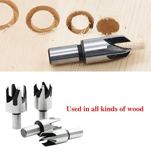 Claw Type Shank Wood Plug Cutter Set Cork Drill - Claw Type