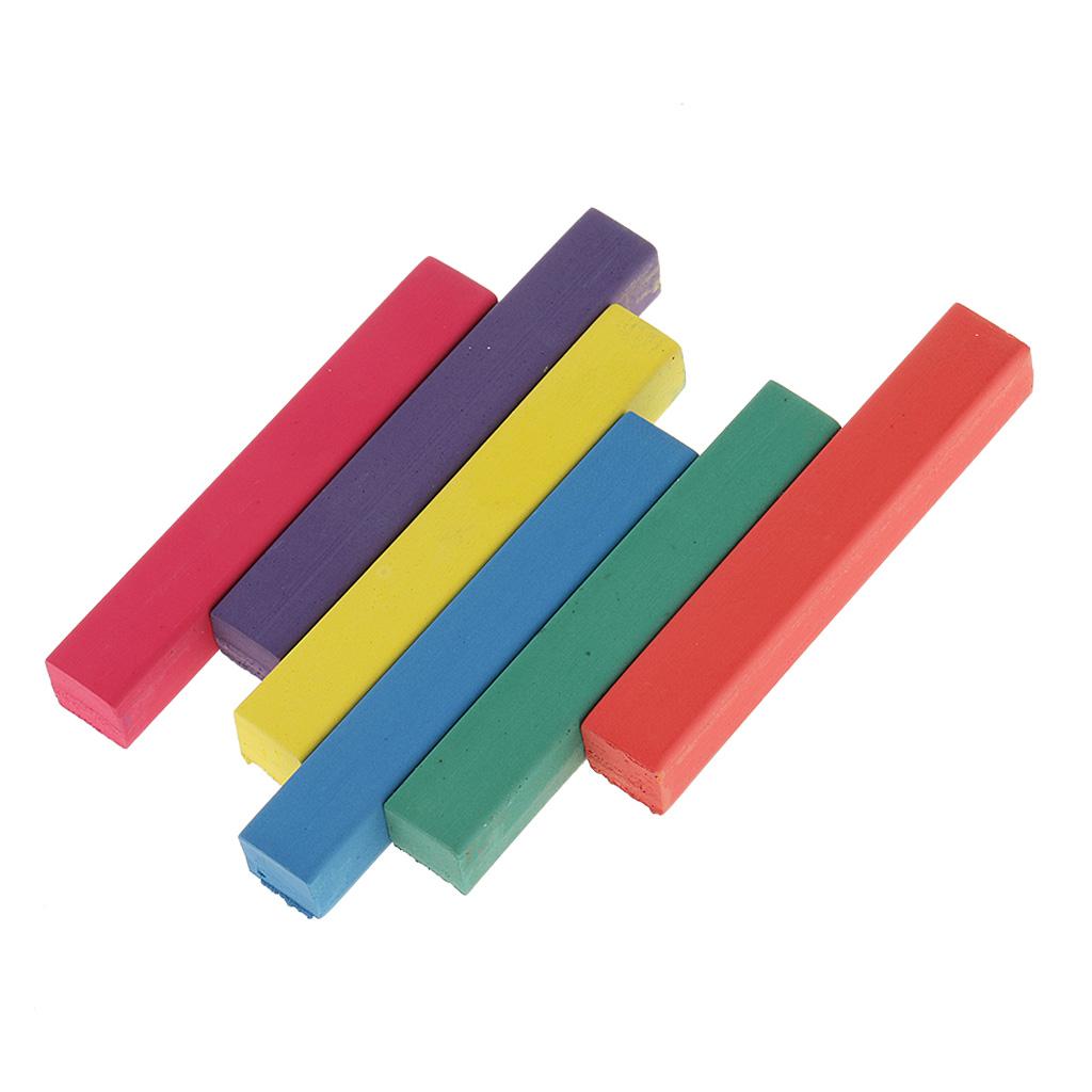 3x6pcs Colorful Temporary Non-toxic Hair Dye Chalks DIY Hair Tint Pastel Kit