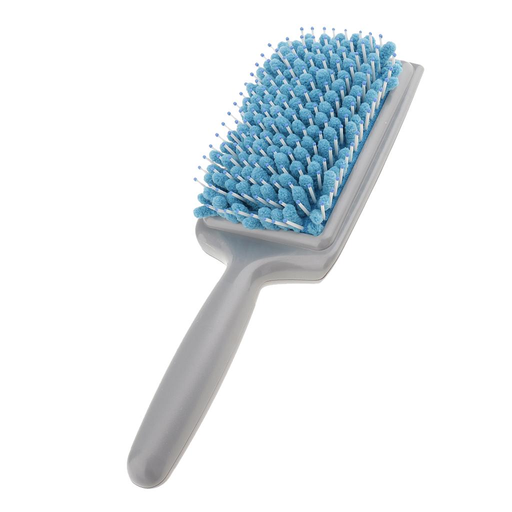 2 Pieces Quick Drying Hair Brush Comb Microfiber Towel Absorbent Wet