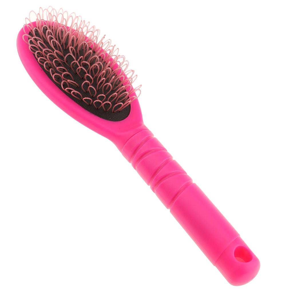 3xLoop Wigs Brush for Silicone Micro Ring Fusion Bond Hair Extension Red