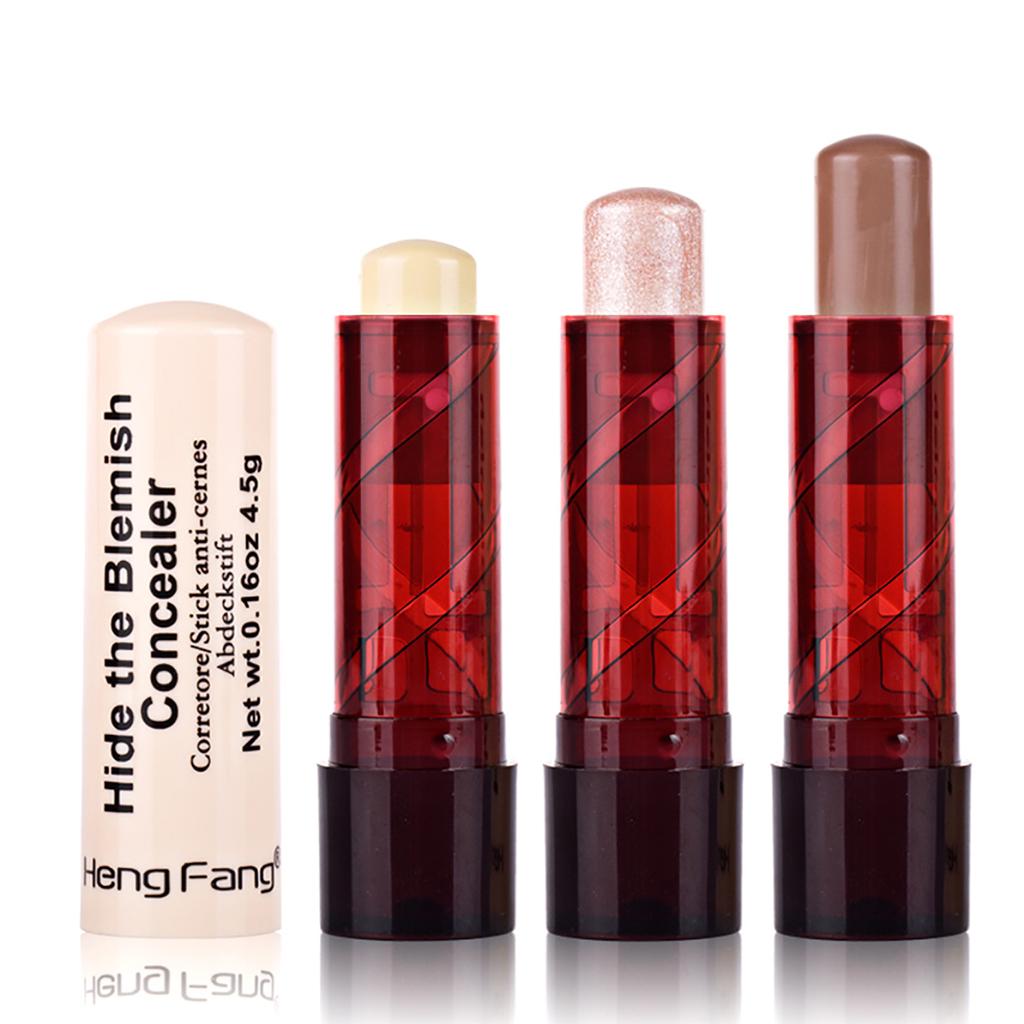 2x5 Pieces Concealer Highlight Contour Stick Set 3D Face Makeup Comestic Kit