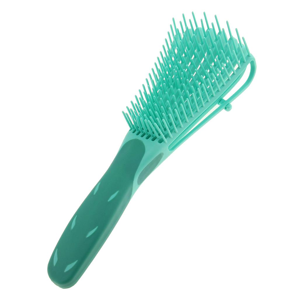 2 Pieces Salon Hair Curling Style Antistatic Barber Detangle Teasing Comb