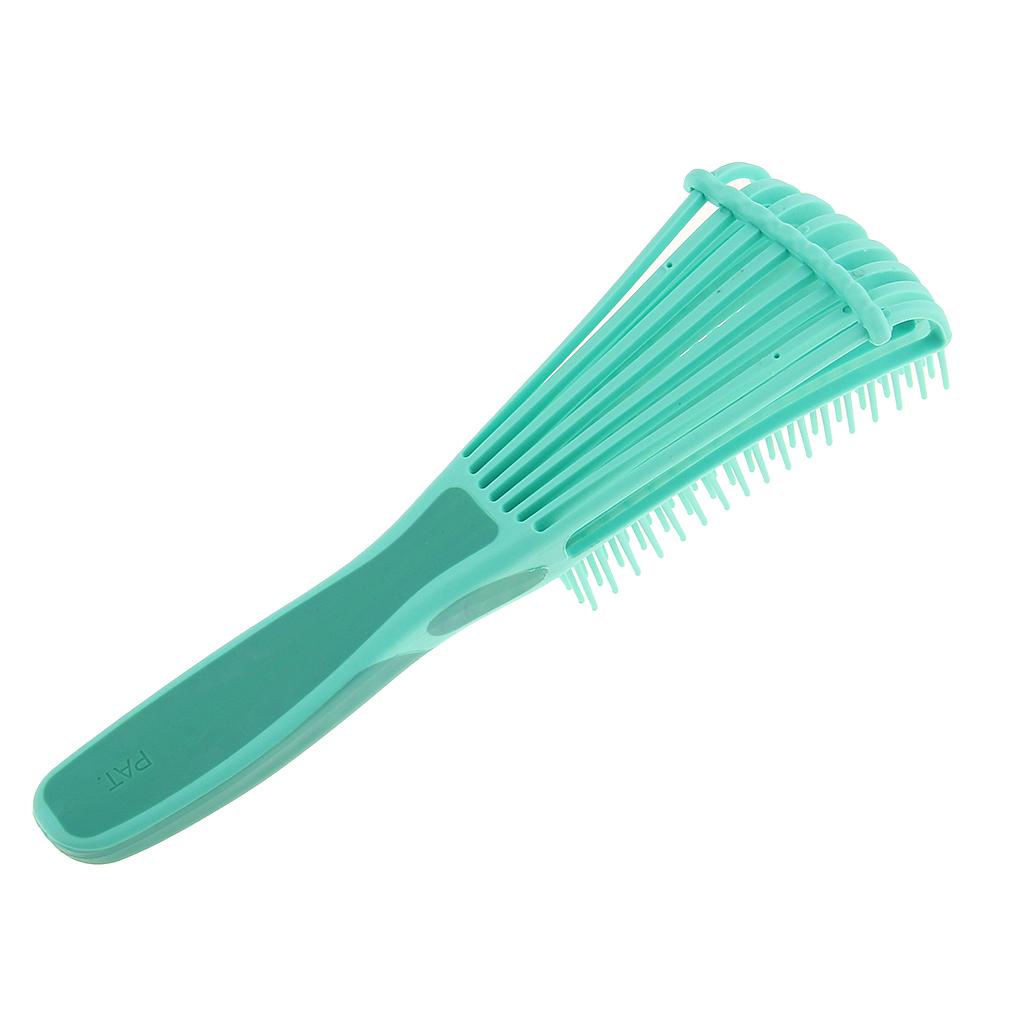 2 Pieces Salon Hair Curling Style Antistatic Barber Detangle Teasing Comb
