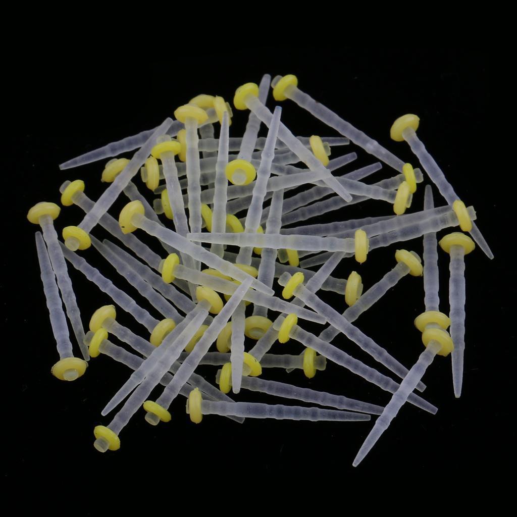 100 Pieces Dental Fiber Post Glass Fiber Material Straight Pile Set 1.2mm