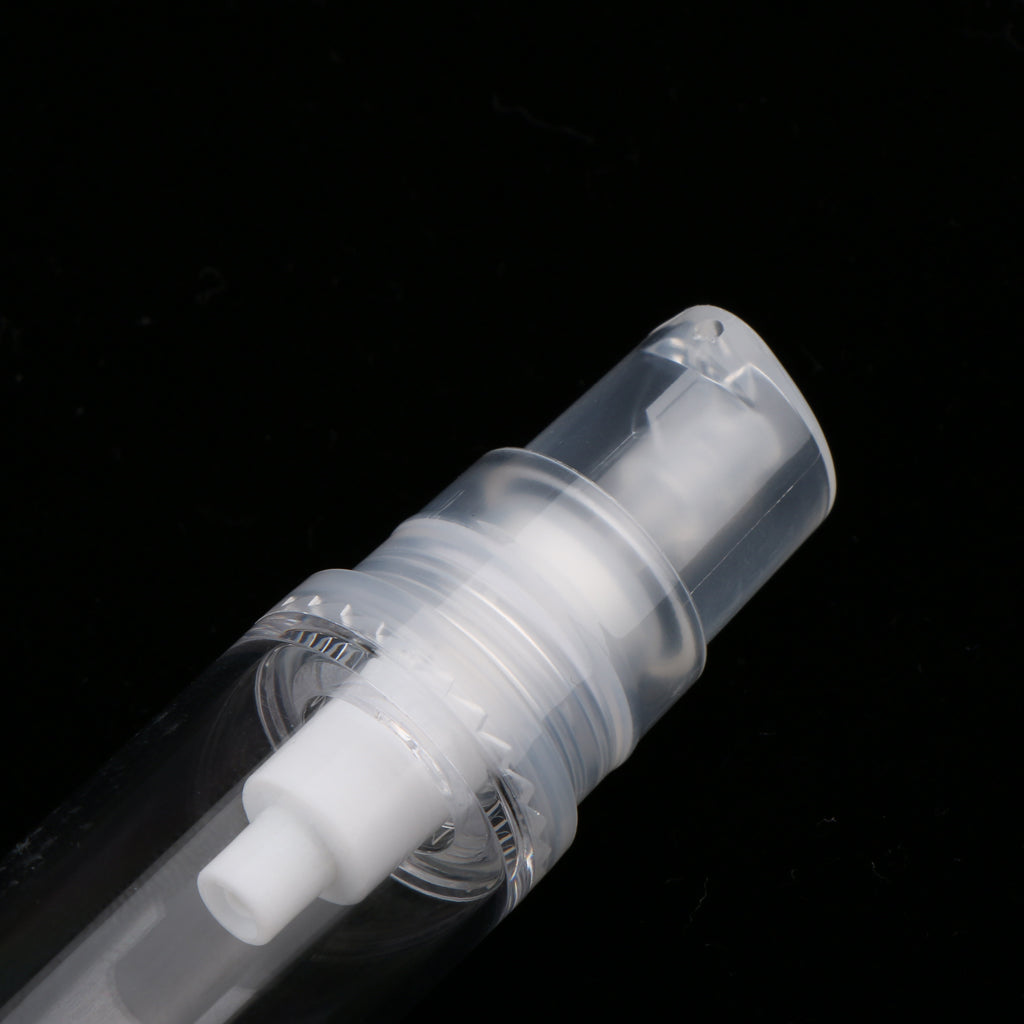 10 Pieces Pump Empty Airless Tubes Cosmetic Cream Lotion Serum Bottles