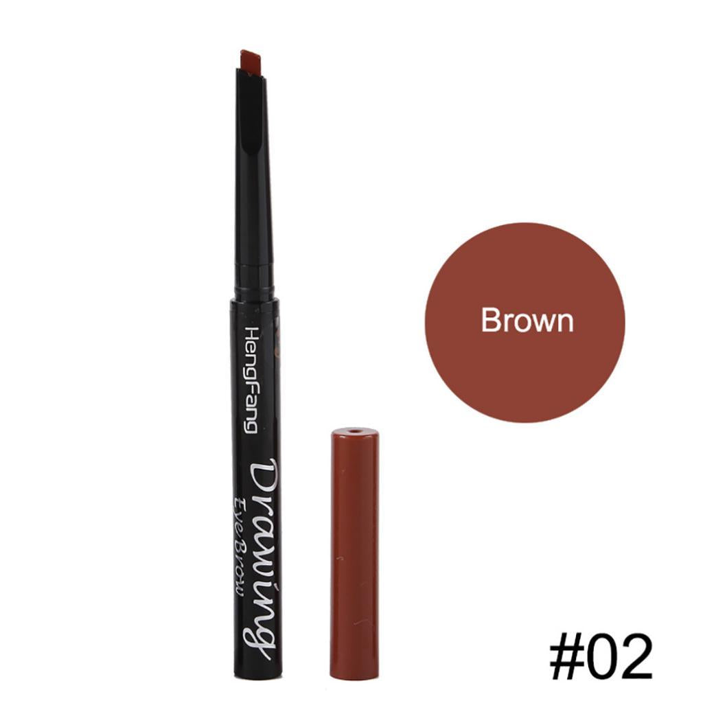 4xEyebrow Definition Enhancer Automatic Rotary Pencil Waterproof Makeup Tool B