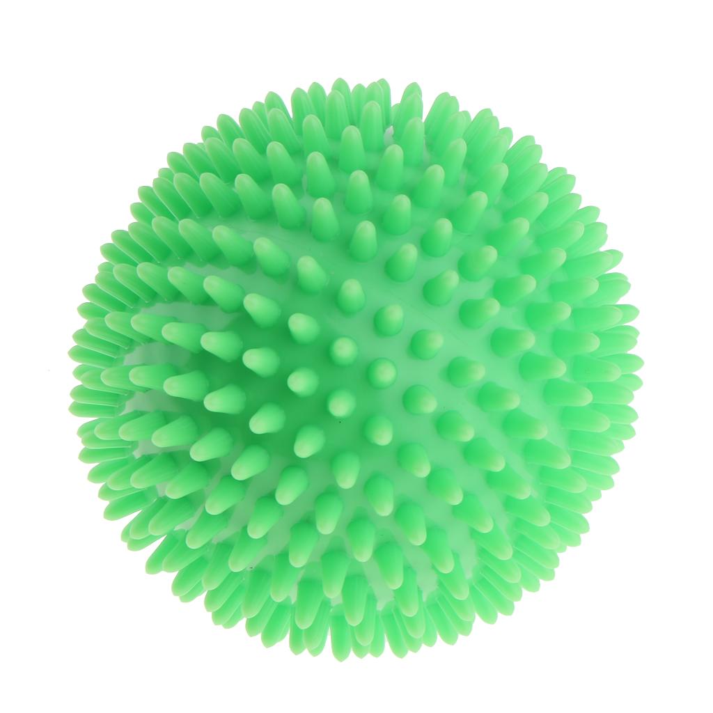 3xSpiky Massage Ball Body Trigger Point Acupuncture Soreness Pain Relief Green