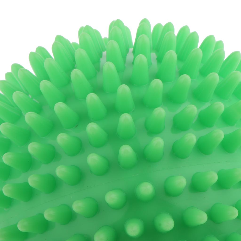 4xSpiky Massage Ball Body Trigger Point Acupuncture Soreness Pain Relief Green