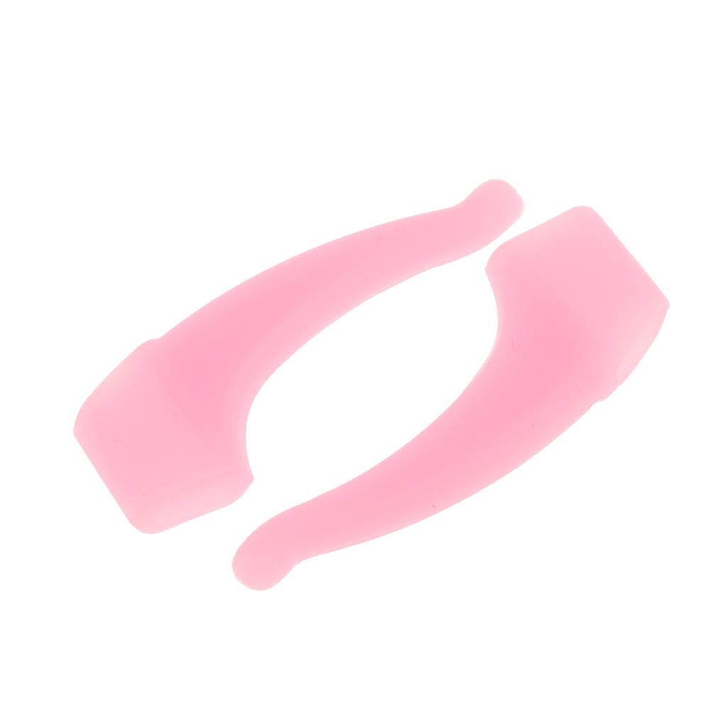20 Pairs Silicone Anti Slip Ear Grip Hooks Holder For Eyeglasses Sunglasses