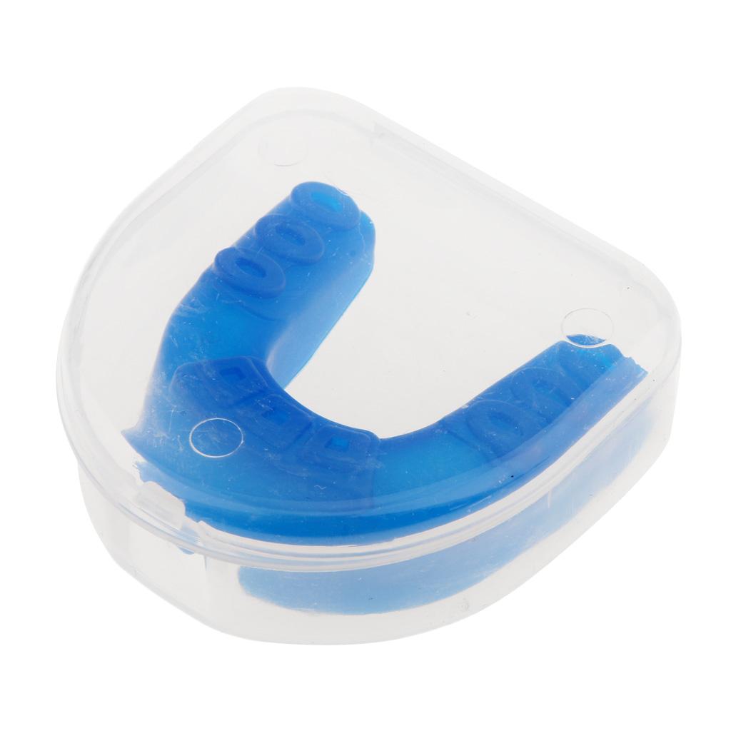3 Pieces Silicone Mouth Guards Gum Shield for Boxing MMA Teeth Protector