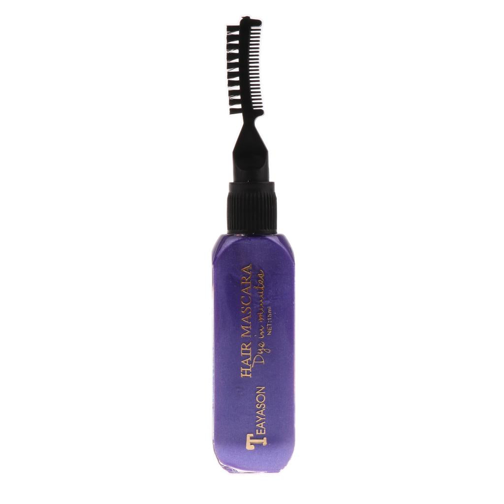 4 Pieces Disposable Hair Dyeing Mascara Non-toxic Hair Mix Coloring Salon