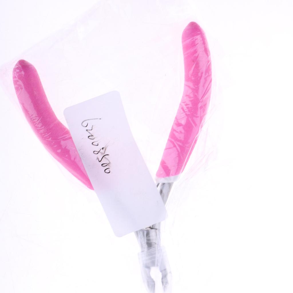 2xNail Pliers Toe Nail Clipper Manicure Pedicure Cutter Clamp Tool Pink