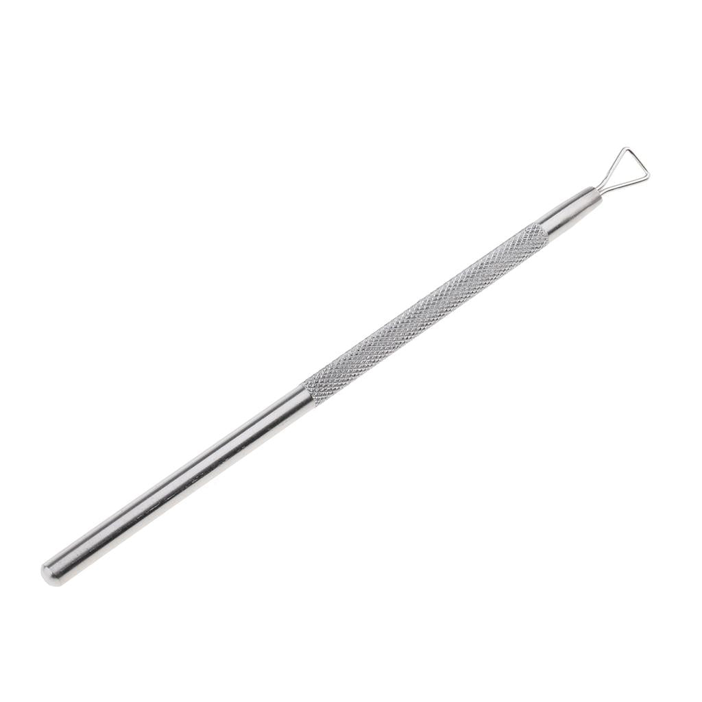 4xNail Art UV Gel Polish Remover Triangle Stick Cuticle Pusher Manicure Tool