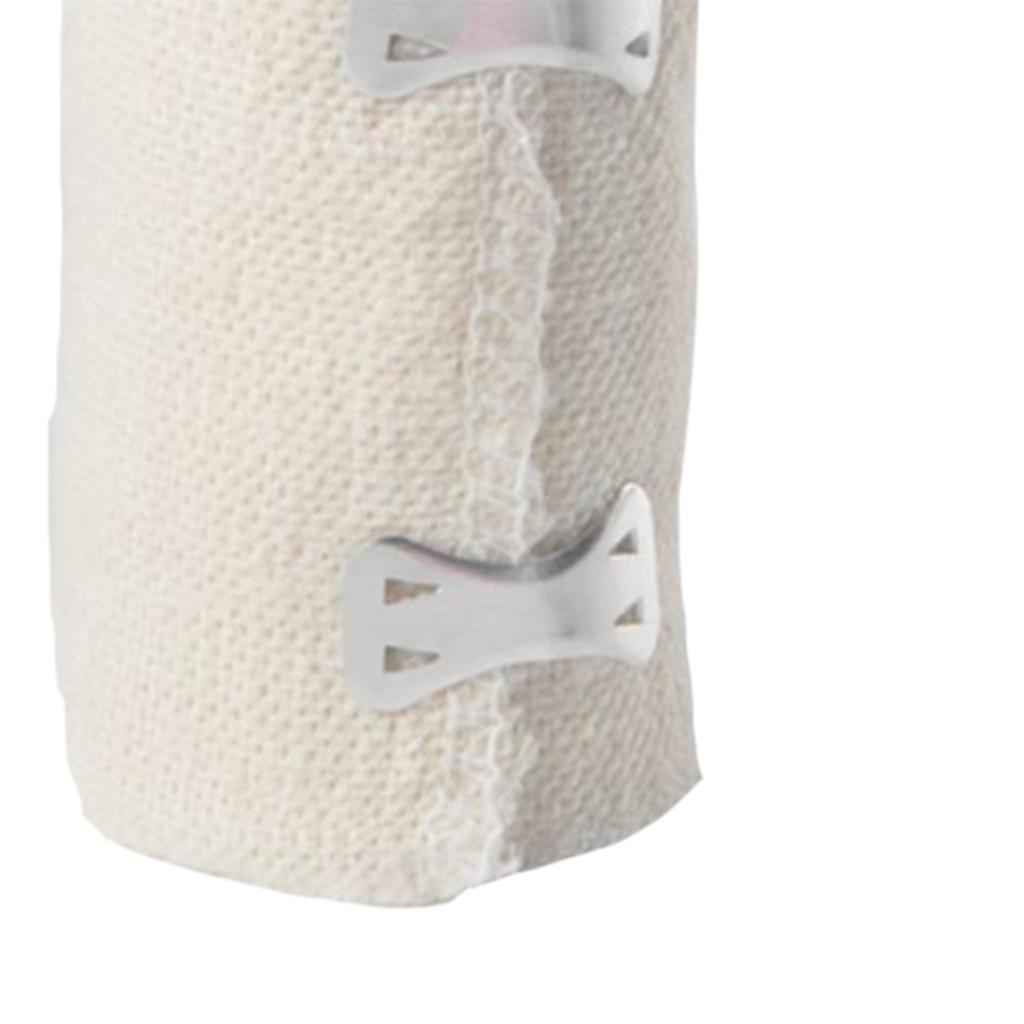 Self-Adhesive Cotton Elastic Bandage Wrap Compression Roll with Hook Closure 7.5CM